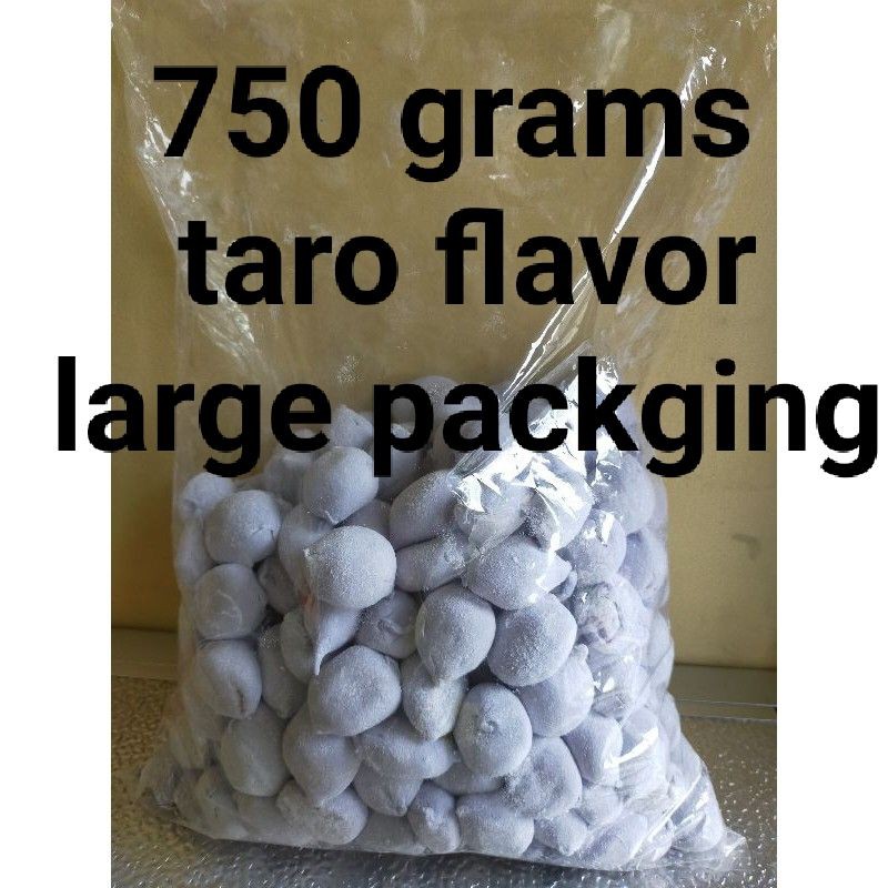 Large Packging G Marshmallow Choco Filled Mallows Taro Ube