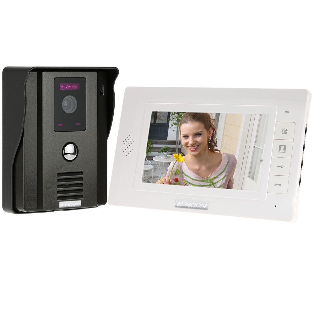 Kkmoon Tft Lcd Screen Video Door Phone Video Intercome Doorbell