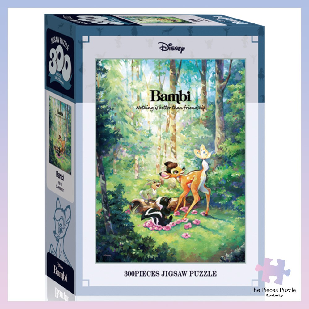 Disney Bambi And Friends In The Forest Jigsaw Puzzle 300 Pieces