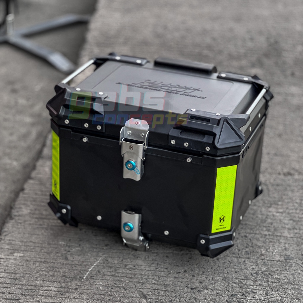 HNJ ALLOY TOPBOX 45 LITERS WITH BACKREST AND FREEBIES Shopee Philippines