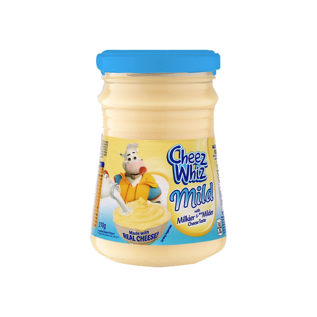 Cheez Whiz Mild Spread 210g Jar Shopee Philippines