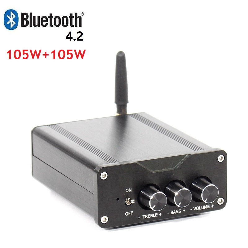 Mini Bluetooth Class D Power Amplifier Tpa Ne Digital