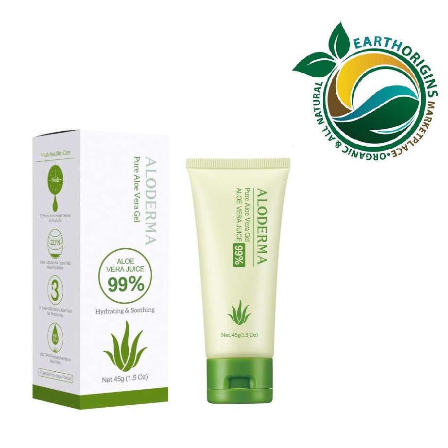 Aloderma Pure Aloe Vera Gel 114g Shopee Philippines