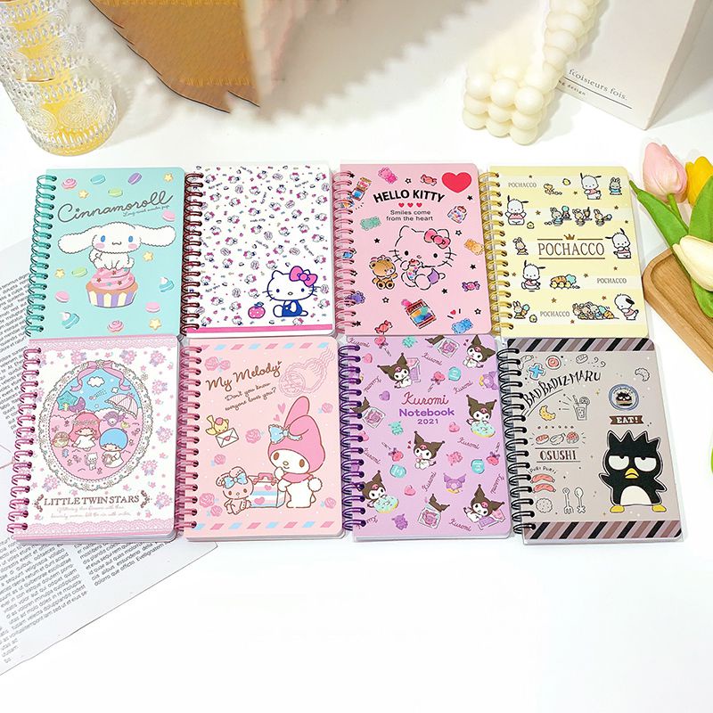 Date A Kuromi Book Notebook Sanrio Book Office Notepad Spiral Lined