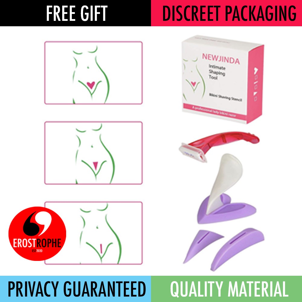 Bikini Heart Straight Triangle Shape Pubic Hair Shaver Trimmer Shopee