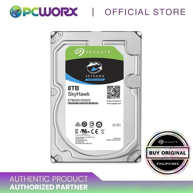 Seagate St Ve Tb Skyhawk Ai Rpm Mb Hard Disk Drive