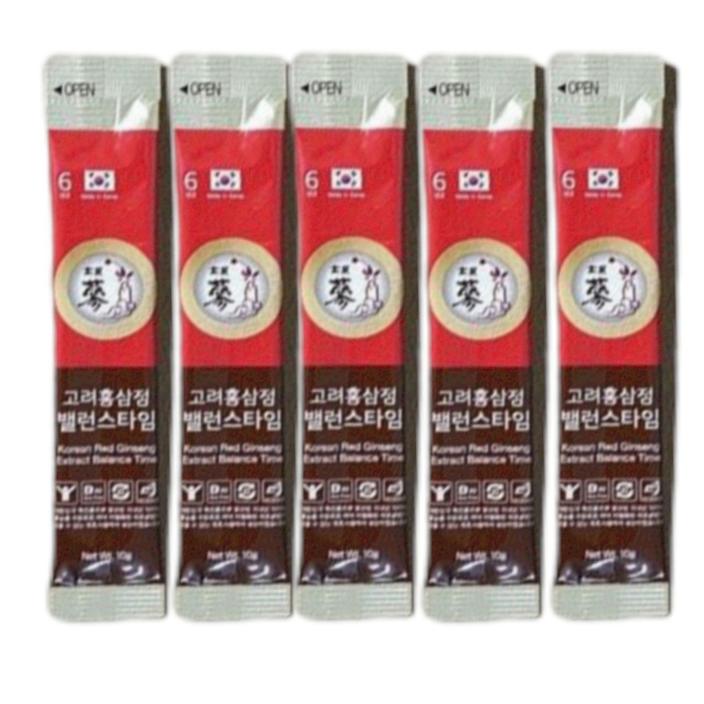 Korean Red Ginseng Extract Balance Time 10g Maintain Healthy Body