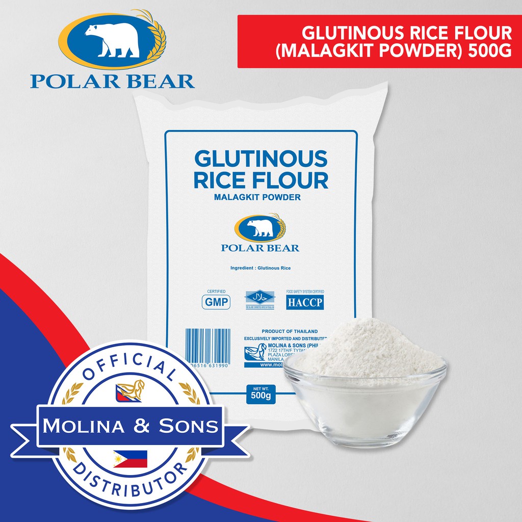 Polar Bear Glutinous Rice Flour Malagkit 500G Shopee Philippines