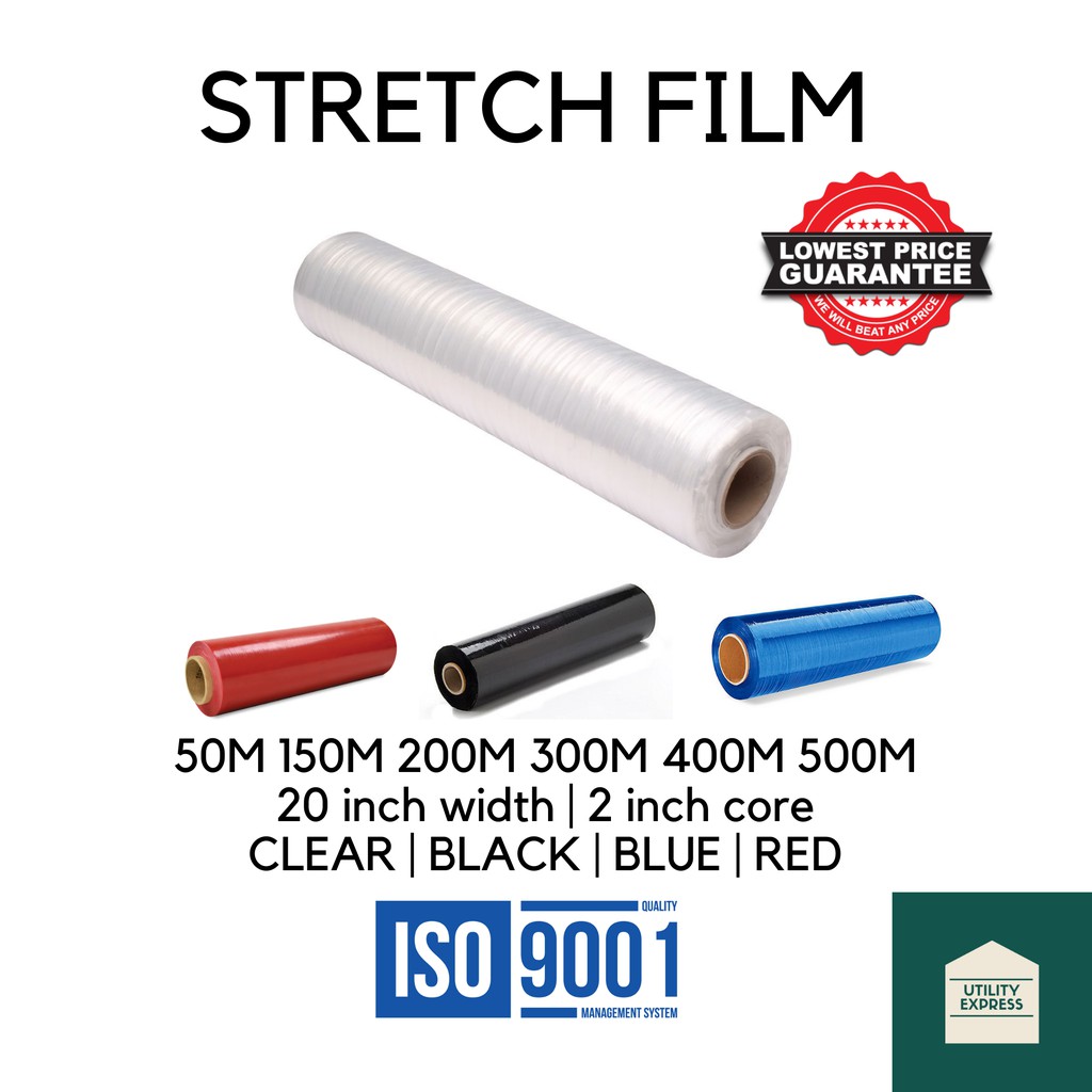 Stretch Film Jack Wrap M M M X Mm Inches Width Cling