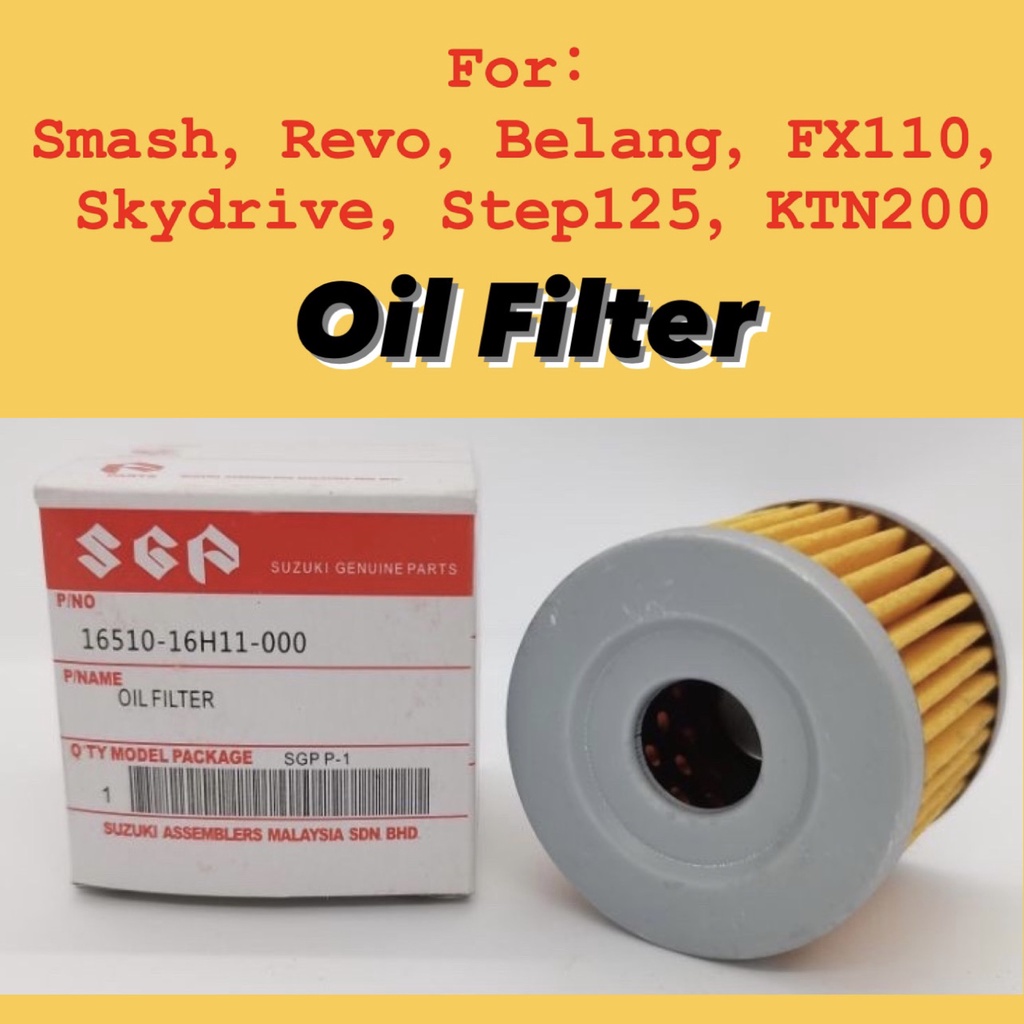 SUZUKI VS125 OIL FILTER ST A CLASS PNP FX110 SMASH REVO BELANG