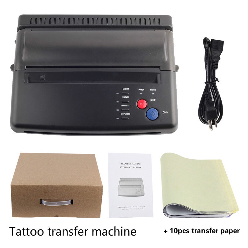 Tattoo Transfer Machine Stencils Device Copier Printer Drawing Thermal