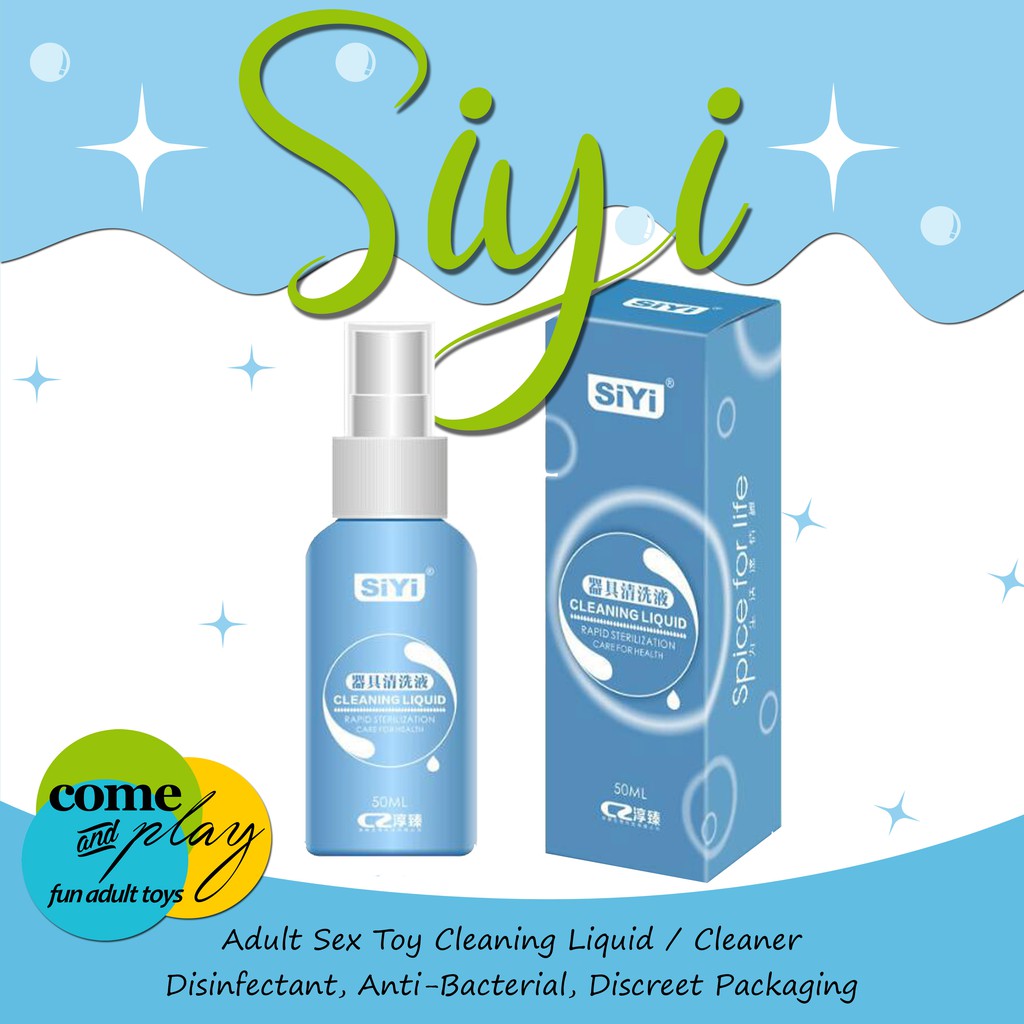 Siyi Liquid Disinfectant Antibacterial Adult Sex Toy Cleaner 50ml