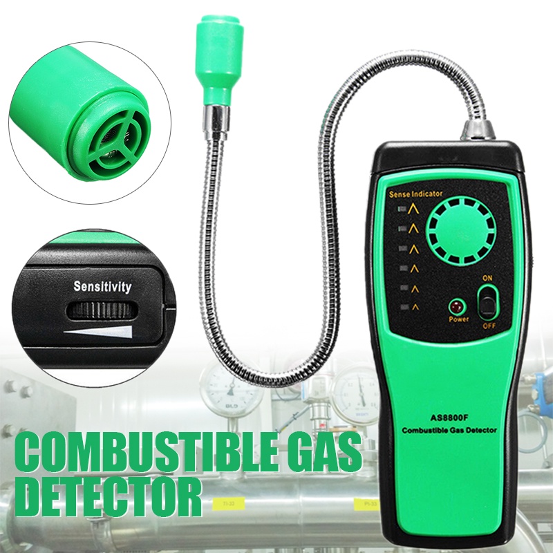 Portable Combustible Gas Detector Analyzer Propane Benzene Leak Natural