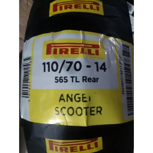 PIRELLI ANGEL SCOOTER WITH FREE SEALANT AND PITTO 150 70 14 110 80 14