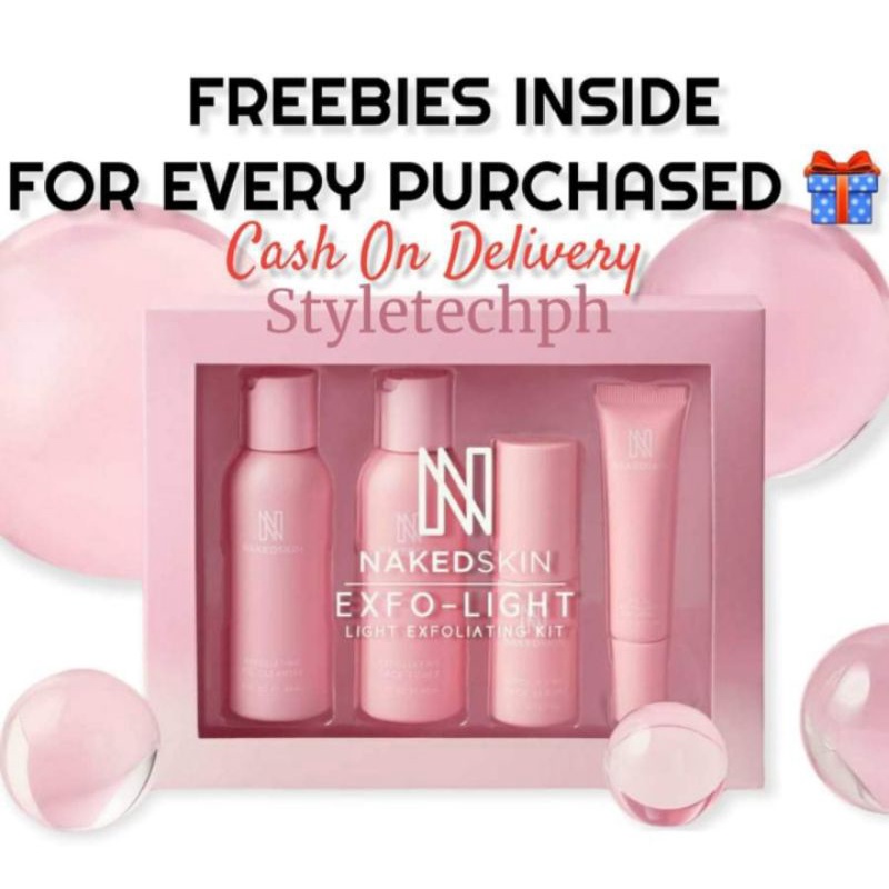 ONHAND Naked Skin Exfo Light WITH FREEBIES Shopee Philippines