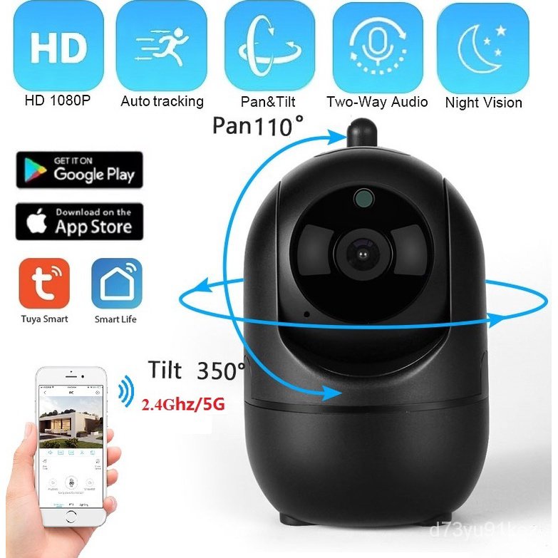 Tuya Hd P Wireless Ip Camera Intelligent Auto Tracking Of Human