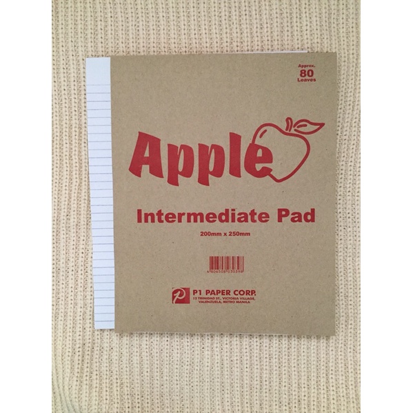 Intermediate Pad Paper Leaves Shopee Philippines