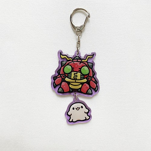 Digimon Adventure Keychain Agumon Gabumon Piyomon Tentomon Palmon