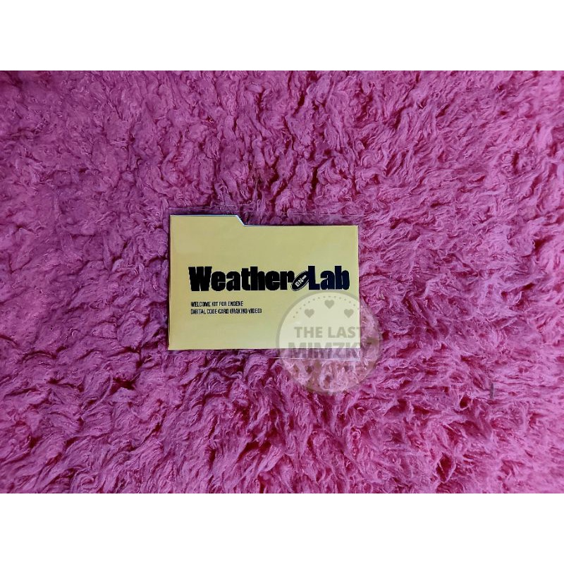 Tingi Enhypen Season S Greetings Weather Lab Shopee Philippines