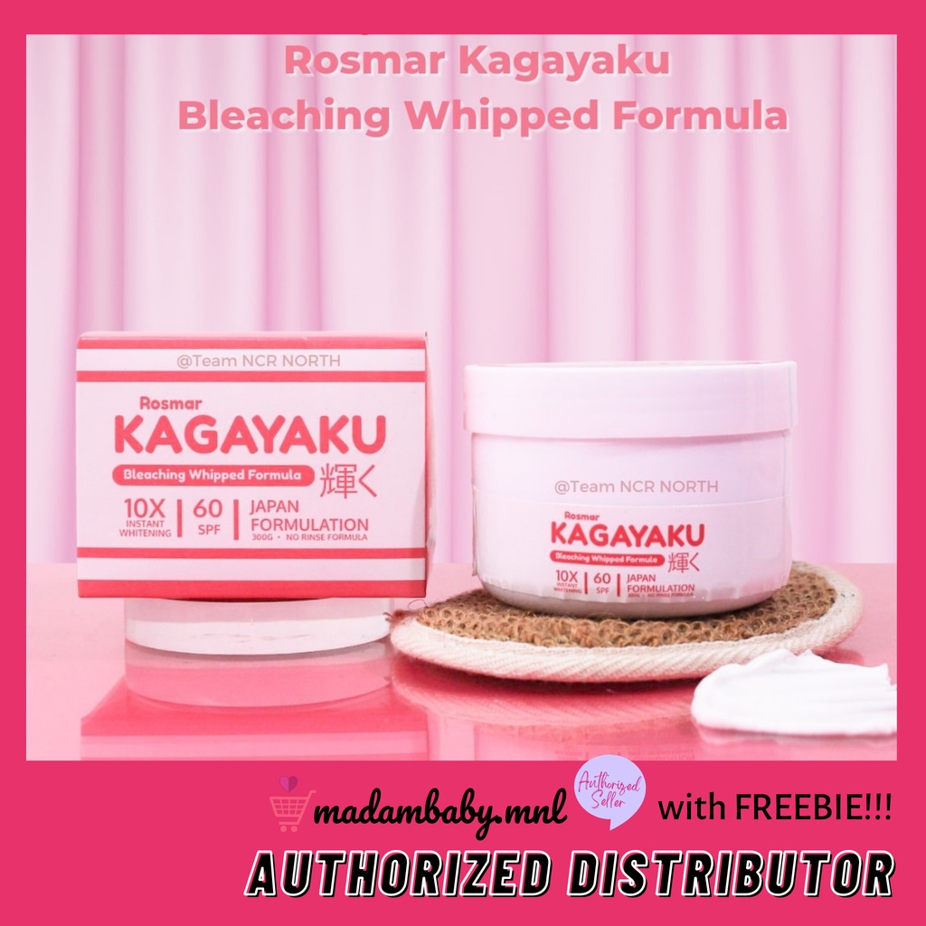 ROSMAR KAGAYAKU Bleaching Whipped Scrub No Rinse Formula Shopee