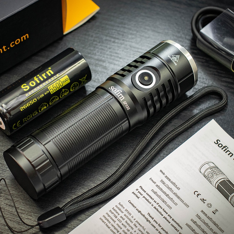 Sofirn Sp S Pro Flashlight Powerful Lumen Outdoor With Xhp B Led