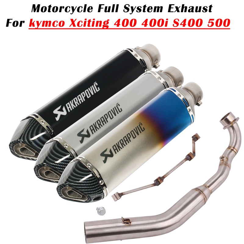 For Kymco Xciting S I Motorcycle Exhaust Escape