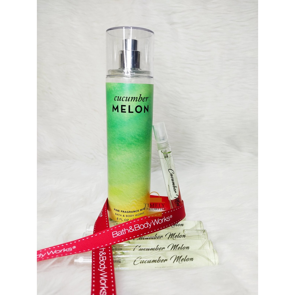 Ml Bbw Cucumber Melon Fine Fragrance Mist Shopee Philippines