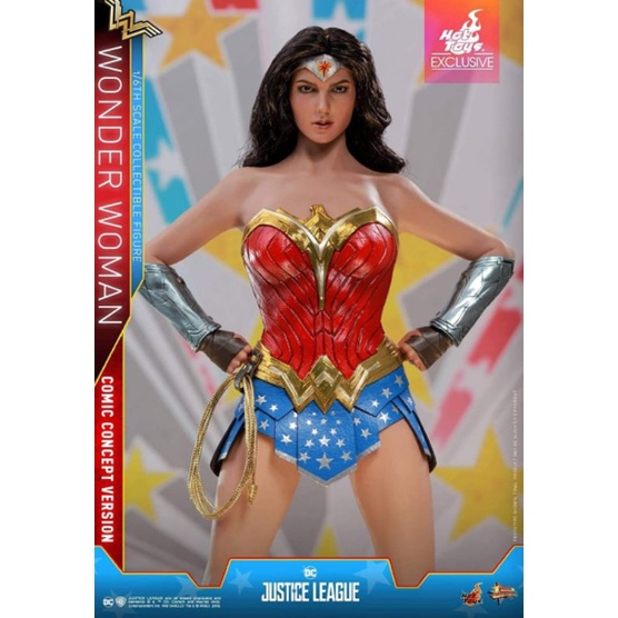 Hot Toys Exclusive Justice League Wonder Woman Comic Concept Version