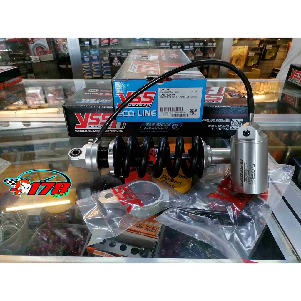 Yss Gas Eco Line Shock Raider Mm With Gas Tank Orig Shopee