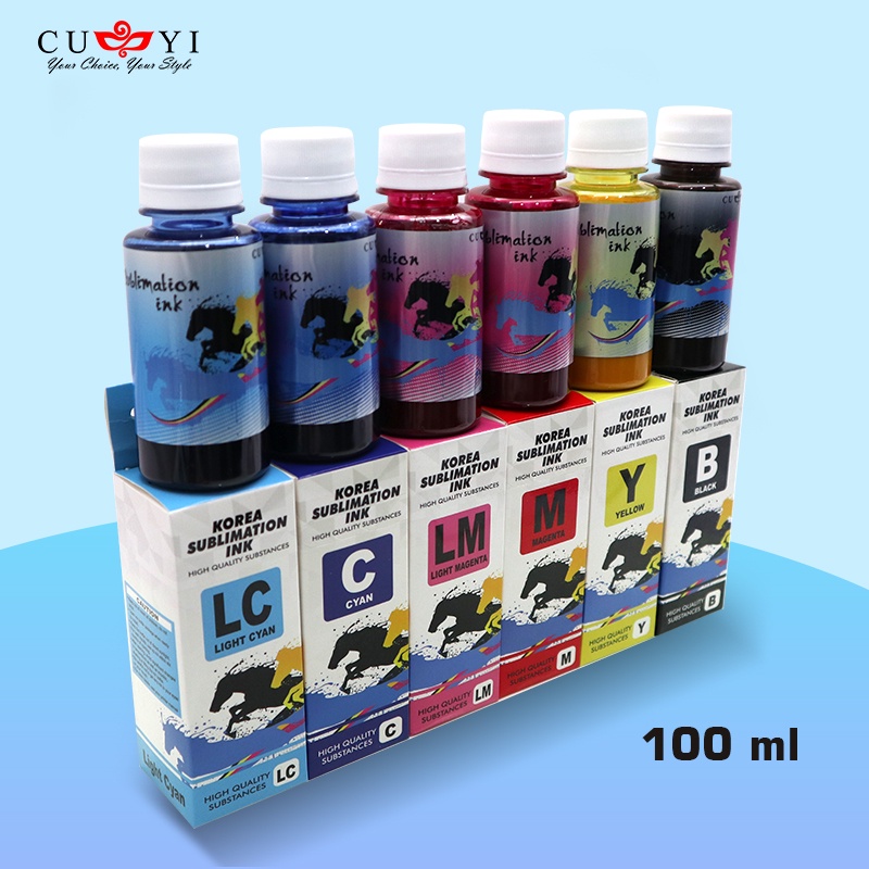 CUYI Korea Sublimation Ink For Inkjet Printer 100ml Shopee Philippines