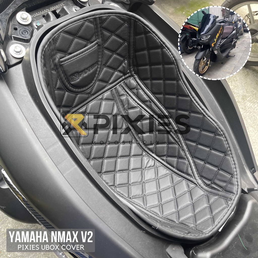 Yamaha Nmax V Pixies Ubox Seat Compartment Cover Shopee Philippines