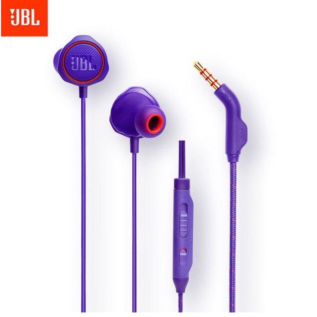 Jbl Quantum Wired In Ear Gaming Headset With Volume Slider And Mic