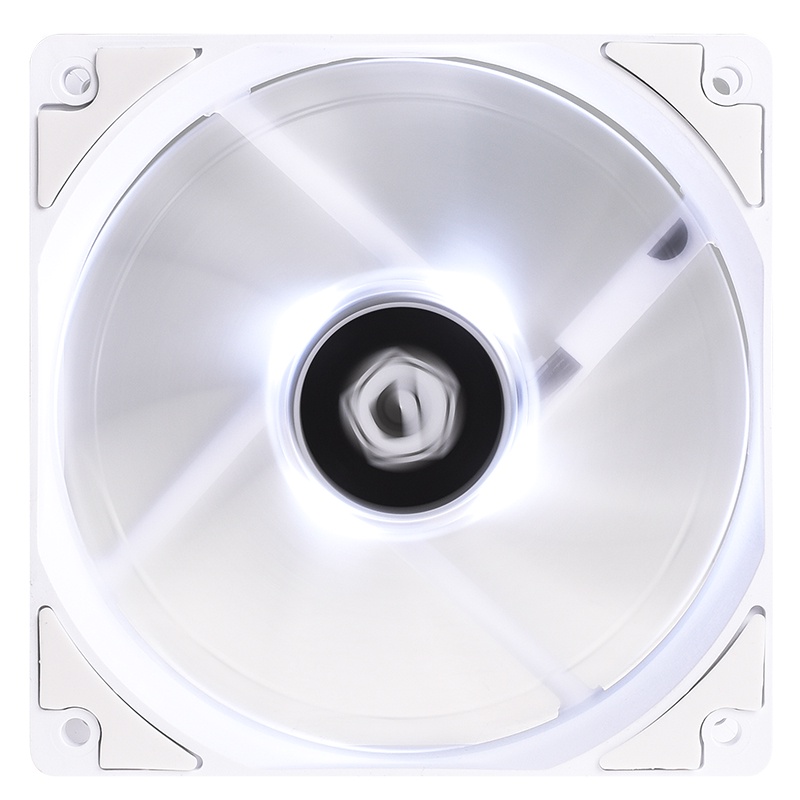 ID COOLING XF 12025 SW Center LED Lighting Single Fan 12cm Temperature