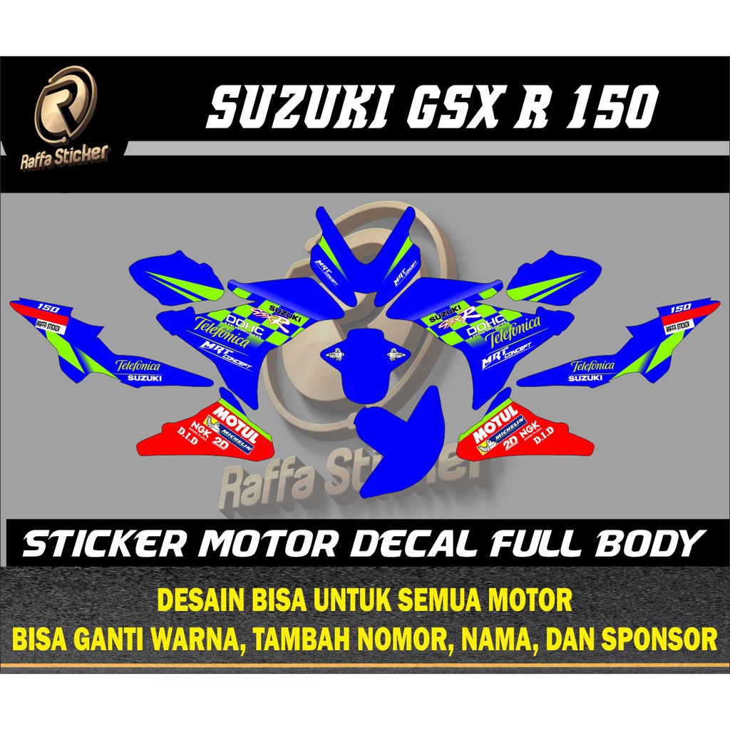 Gsx R Decal Gsx R Decal Gsx Sticker Gsx R Motorcycle