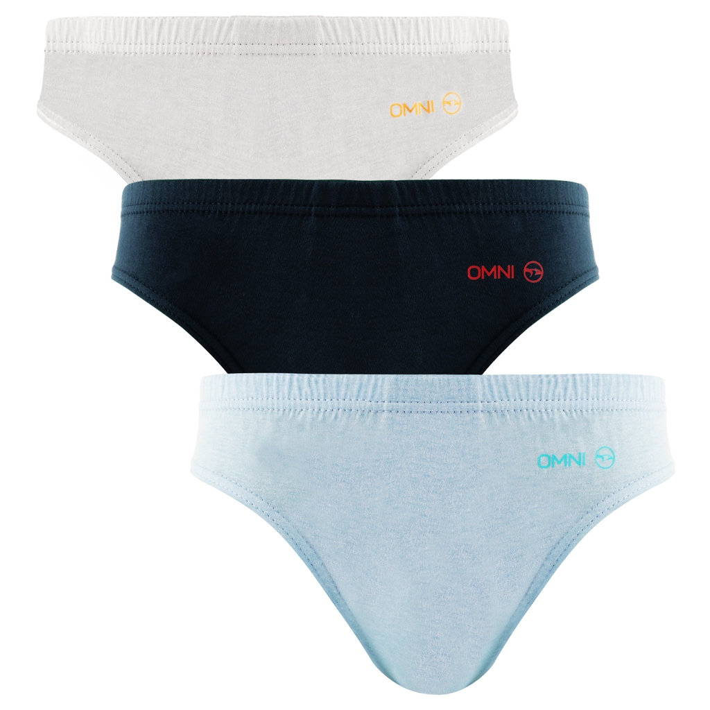 OMNI By SO EN Men S 3in1 Omnics Cotton Bikini Brief Shopee Philippines