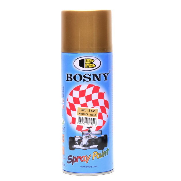 Bosny Spray Paint 352 Bronze Gold Shopee Philippines