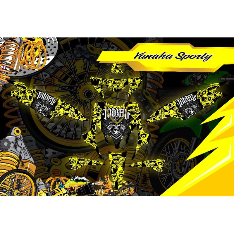 Mio Sporty Soulty Full Decals TRIBAL Shopee Philippines