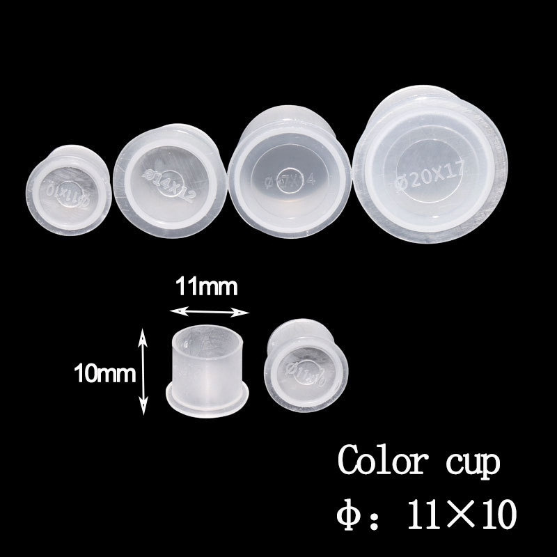 Pcs Disposable Microblading Steady Plastic Tattoo Ink Cups