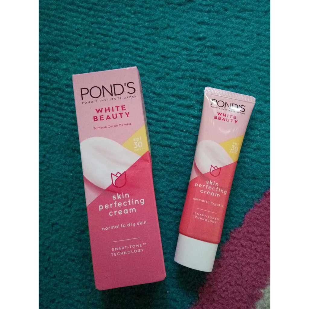 Ponds White Beauty Skin Perfecting Cream Spf 30day Cream 20g Shopee