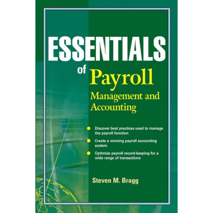 Essentials Of Payroll Management And Accounting Wiley 2003 SC