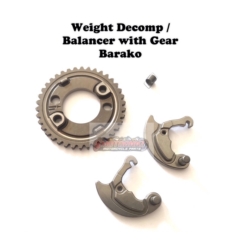 BALANCER WEIGHT DECOMP W GEAR KAWASAKI BARAKO 1 Shopee Philippines