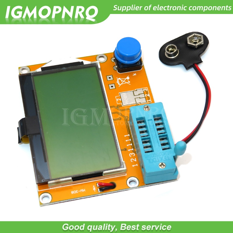 Lcr T Esr Meter Transistor Tester Diode Triode Capacitance Mos Mega