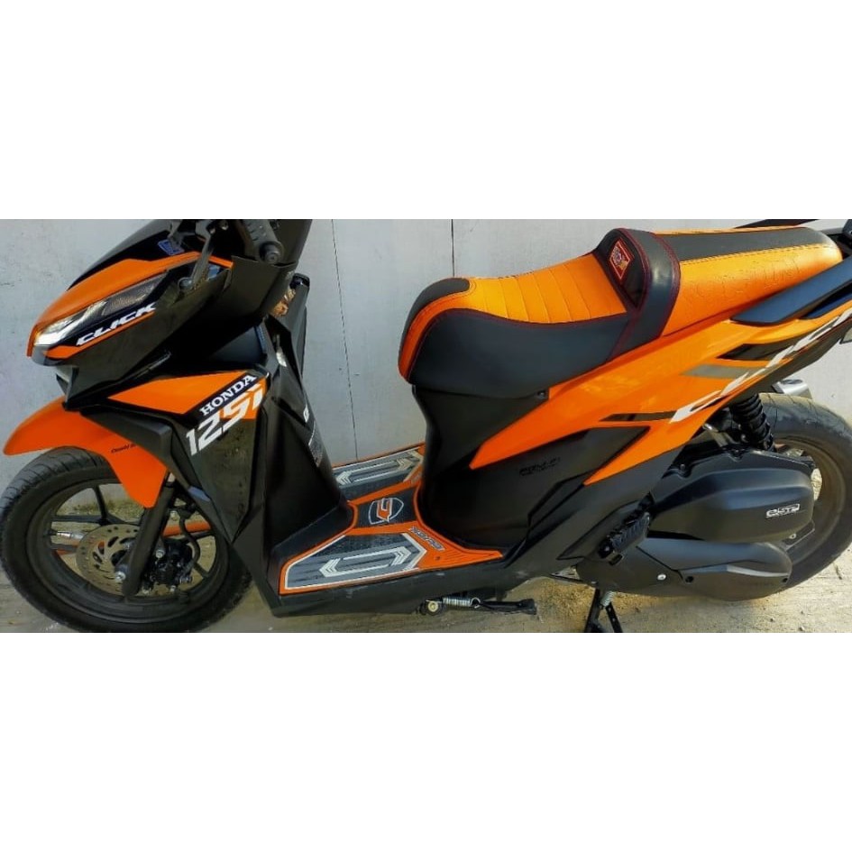 Somjin Honda Click Camel Back Seat Cover Orange Shopee Philippines