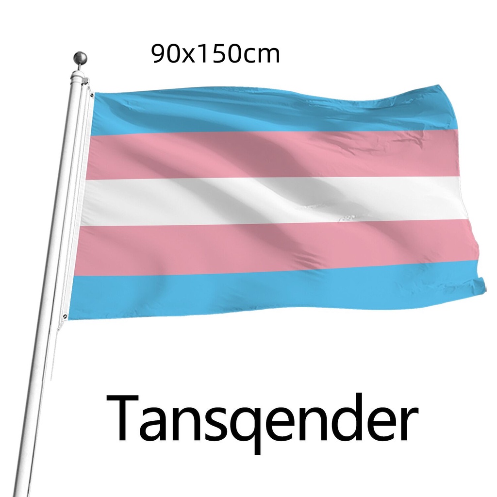 X Cm Ft Full Size Rainbow Flag Polyester Lesbian Gay Pride Lgbt