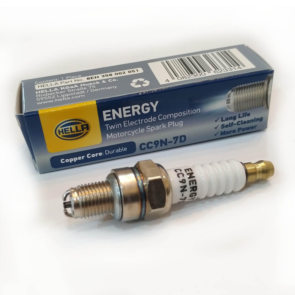 Hella Twin Electrode Composition Motorcycle Spark Plug Cc N D Cd N