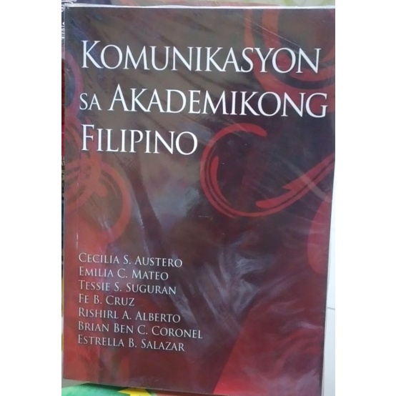 Komunikasyon Sa Akademikong Filipino Shopee Philippines