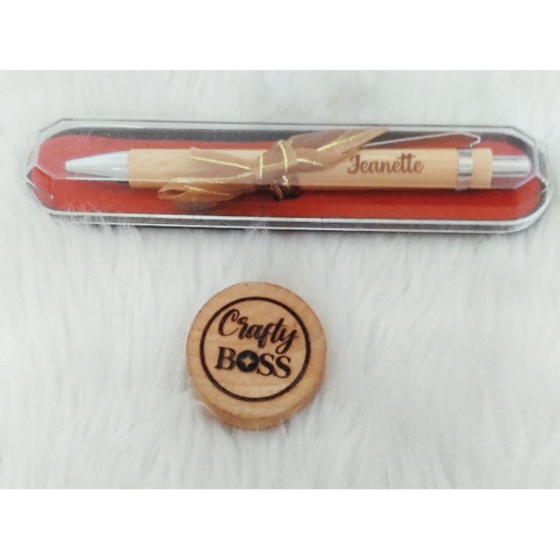 Personalized Bamboo Wooden Pen Christmas Gift Ideas For Teachers Day