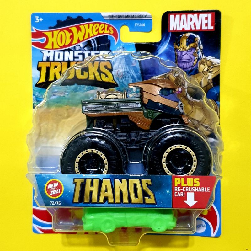 Hot Wheels Monster Truck Thanos Marvel Shopee Philippines