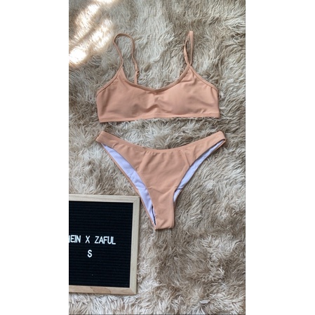 Nude Shein Piece Swimsuit Shopee Philippines