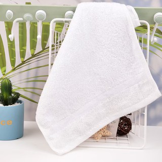 12PCS Good Quality Thicker Cotton Plain White Hand Towel 30x50cm